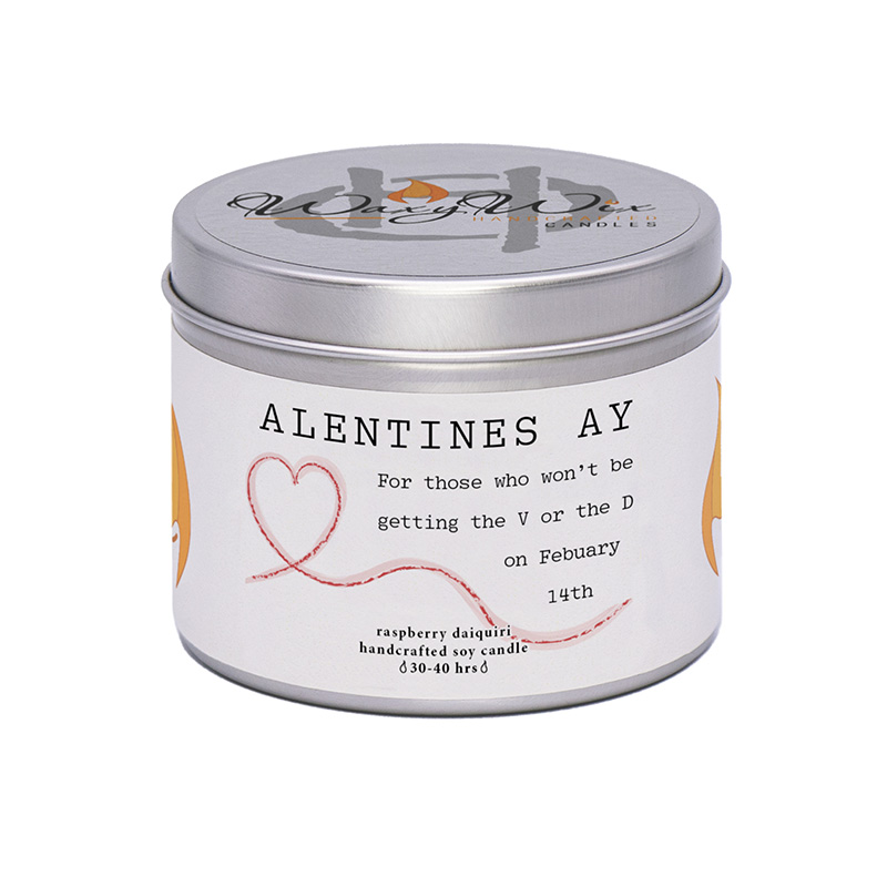WaxyWix - alentines ay funny candle