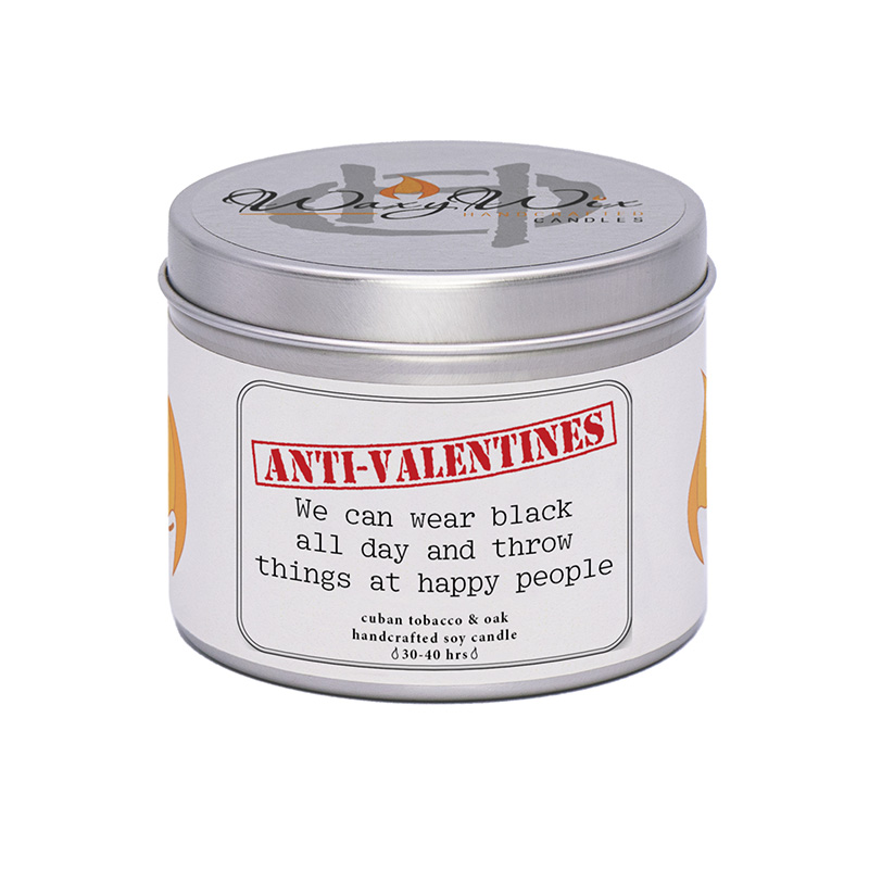 WaxyWix - Anti-Valentines funny candle